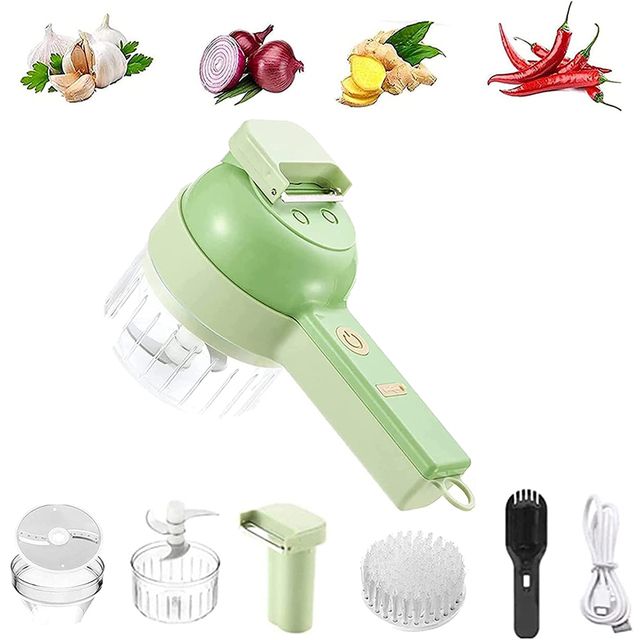 ¡Transforma tu cocina con el Cortador de Vegetales Eléctrico!